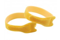 Double Sided Velcro Strap 200x12mm - YELLOW